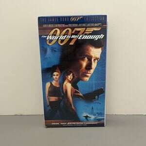 James Bond 007: The World Is Not Enough (VHS, Pierce Brosnan)